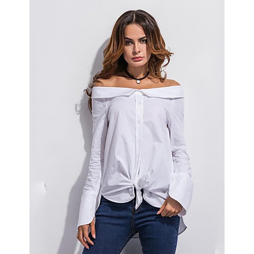 Women's Casual/Daily Street chic Spring ...