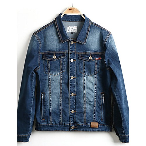 Men's Long Sleeve Casual Jacket,Cotton S...