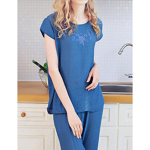 Women Cotton / Linen Pajama