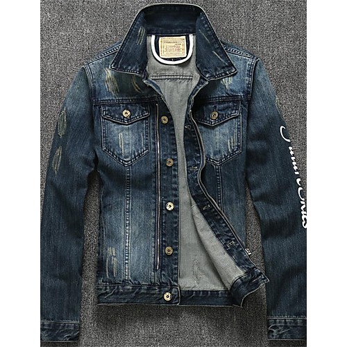 Men's Long Sleeve Plus Size Jacket,Cotto...