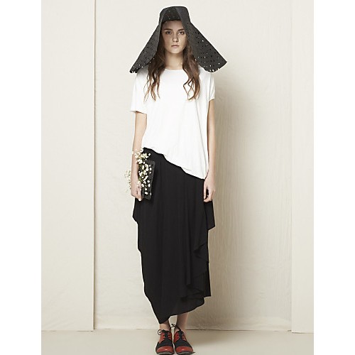 Women's Casual/Daily Simple Summer T-shi...
