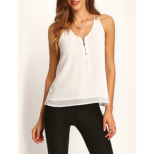 Women's Casual/Daily Street chic Summer ...