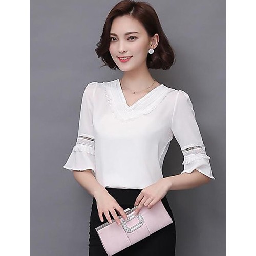 Women's Going out Street chic Fall Blous...